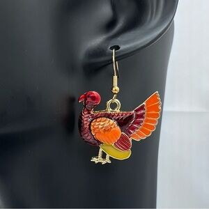 Turkey Drop Dangle Earrings Jewelry Fall Accessories